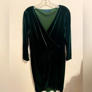 Women’s velvet dress